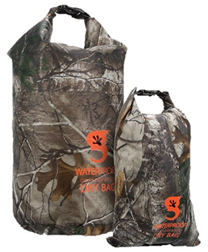geckobrandsLightweight Compression Dry Bag 2-Pack, Realtree Edge Camo