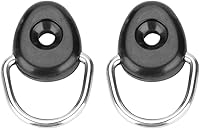 Vista 1 de Anillo D Kayak,Kayak D Anillo,6pcs Canoa D Hebilla Tie Down Loop Seguridad Cubierta Accesorios Accesorios Kayak Pesca Equipo Kayak d Anillo