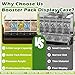 VERSSURE 5-Slot Booster Pack Dispenser with Non-Slip Base,Acrylic Card Pack Dispenser Fits 200 Booster Packs for Dispensing,Card Holders Storage Case for Trading Card and Sports Card Packs