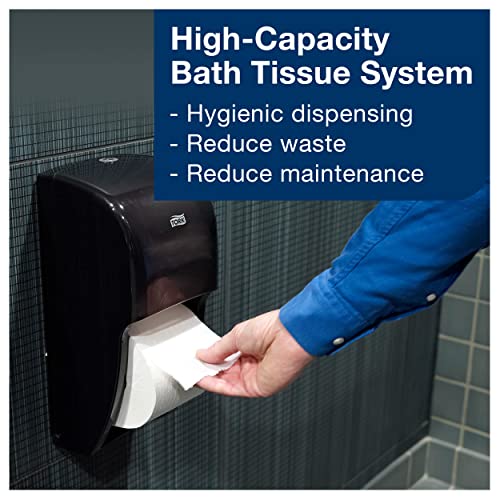 Tork Twin Bath Tissue Roll Dispenser Black T26, 555628 - image 6