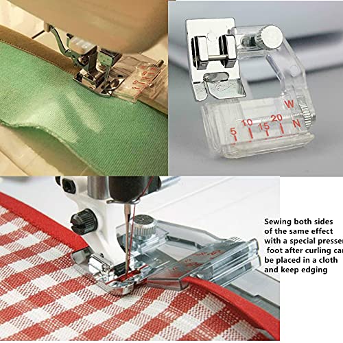 Pie prensatelas para máquina de coser tipo cinta Binding miniatura 6