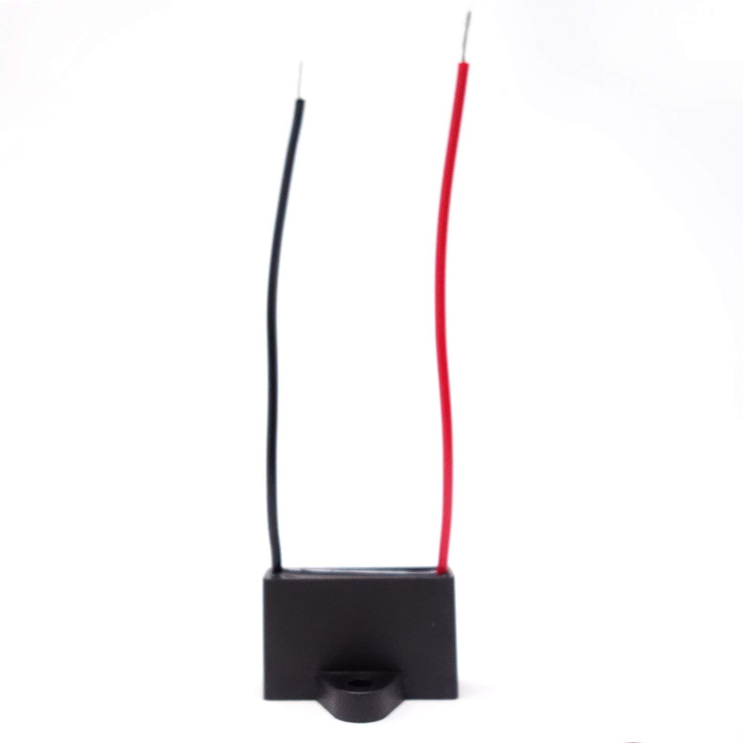 Sourcing Map Condensador De Ventilador De Techo CBB61 1,5/3uF 250V