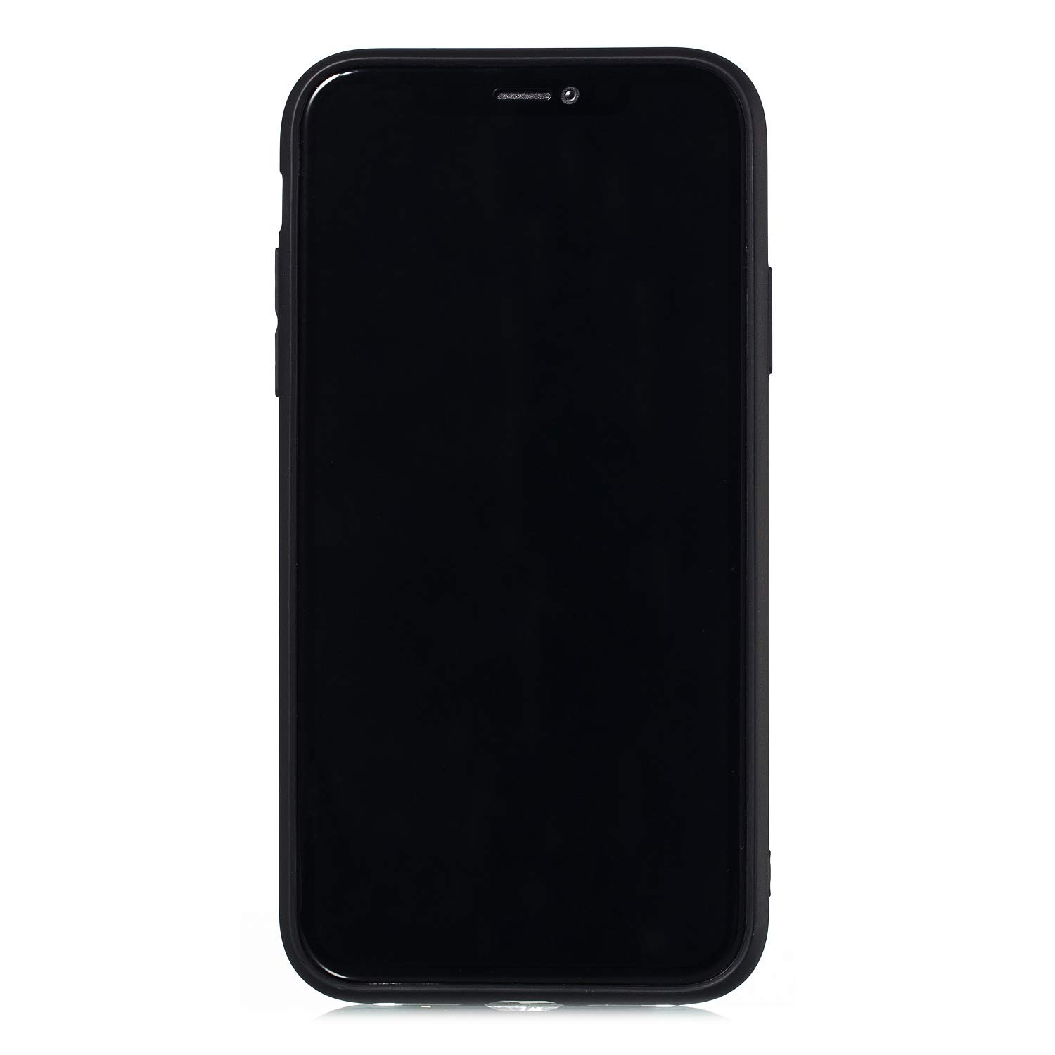 ORNARTO Cover per iPhone 11 Silicone 6.1 Pollici, con 2 Pellicola Vetro