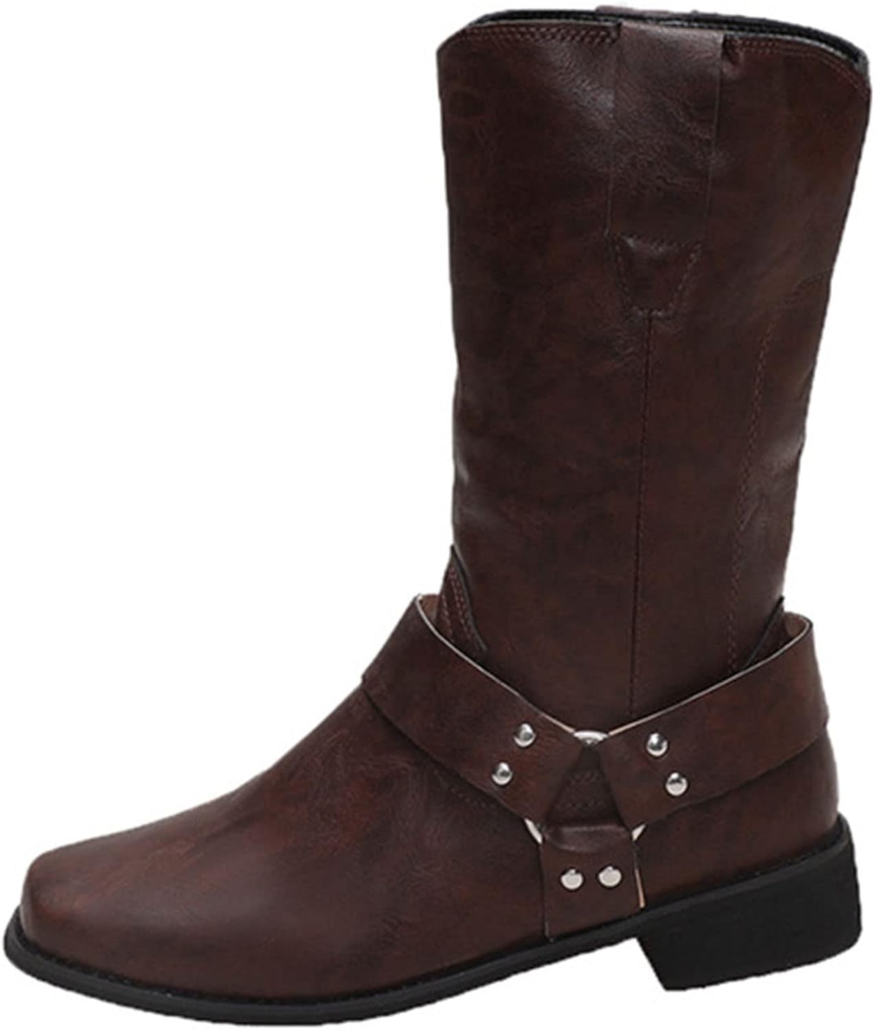 Gfhth 新しいレディース ミドルヒールブーツアウトドアカジュアルファッション レディースシックヒールミッドチューブライダーブーツ ストアー カーフウエスタンカウボーイブーツ Gfhth 新しいレディース ミドルヒールブーツアウトドアカジュアルファッション レディースシックヒールミッドチューブライダーブーツ ストアー カーフウエスタンカウボーイブーツ