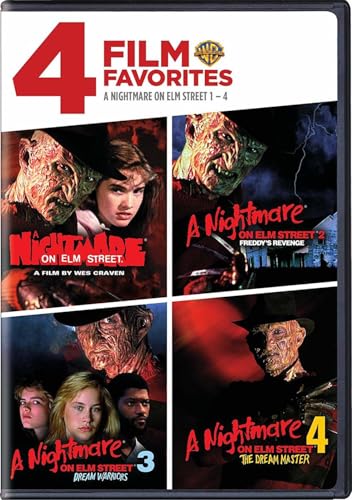 Image of 4 Film Favorites: Nightmare on Elm Street 1-4 Ultimate Classic Horror 4 Movie Collection [DVD]