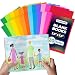 Hygloss Products Colorful Paperback Blank Books - Sketch, Writing, Journaling, Coloring Book for Children and Adults - 5.5" x 8.5", Pack of 20 Assorted Colors