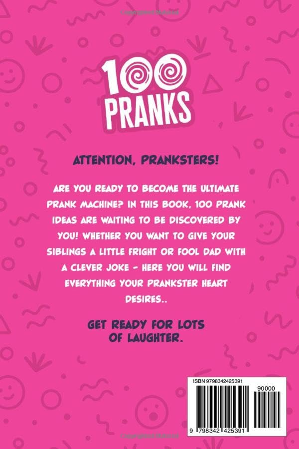 100 PRANKS Jokes & Tricks - Kids Edition Ages 7+: Prank Book / Joke Book For Kids Age 7+ - The Funny Prank Stuff For Home, Office image 3