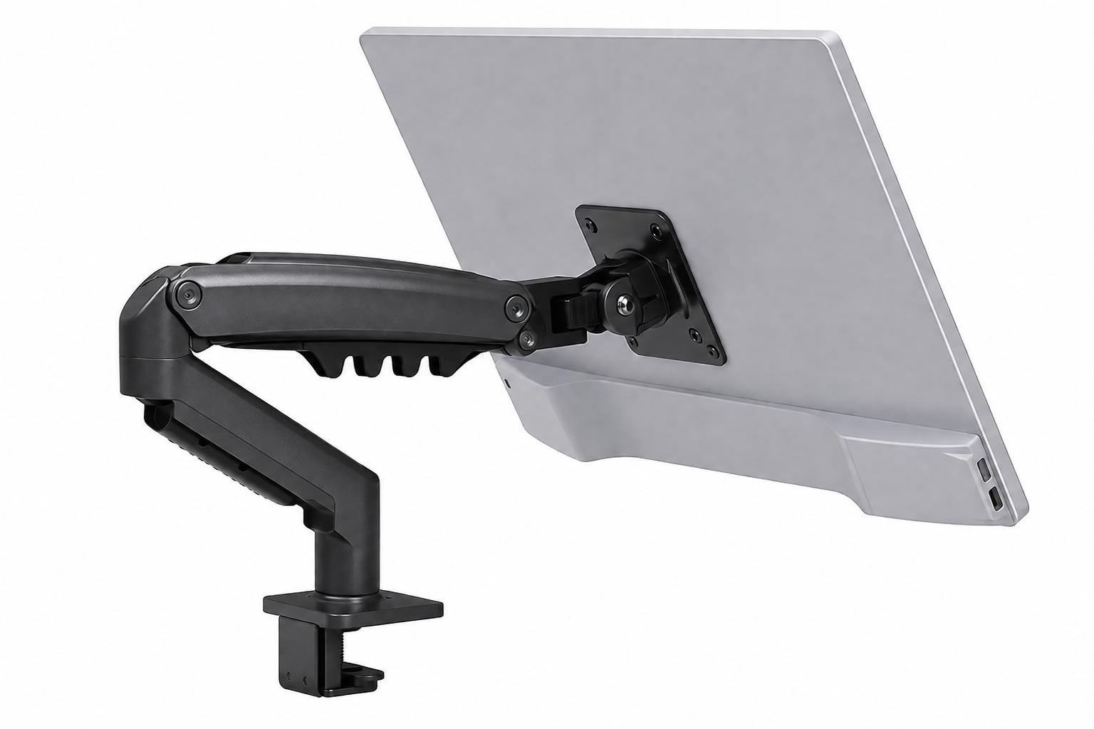 BIG VUE Monitor Gas Spring Arm | 17-30" Screen Adjustable Vesa TV Mount | Spring Assisted Height Adjustability | 360 Degree Rotation Supports 2-9 Kg-image-37