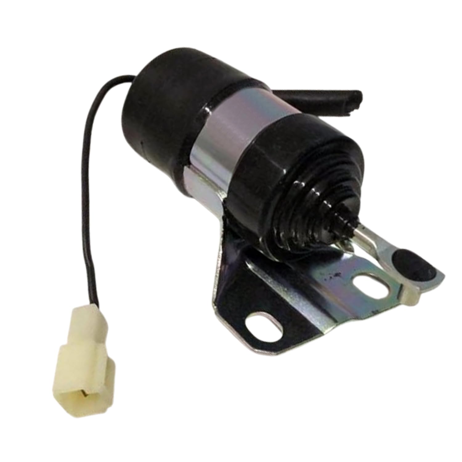 Congparts 12V Fuel Shutdown Solenoid 052600-5122D 0526005122D Compatible with Denso Compatible with Kubota Tractor BX2350D BX2360 BX24D BX25 Mower F2000 F2100 F2100E