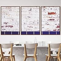 3 Piece Framed Canvas Wall Art Abstract Industrial Modern Art Multicolor Patterns Canvas Prints Home Artwork Decoration for Living Room,Bedroom - 16