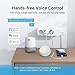 Eightree Smart WLAN Steckdosenleiste mit 3 AC-Anschlüsse, Smart Mehrfachsteckdose mit Stromverbrauch & Fernsteuerung, funktioniert Alexa, Google Home, SmartThings Sprachsteuerung, 16A, 1.5M