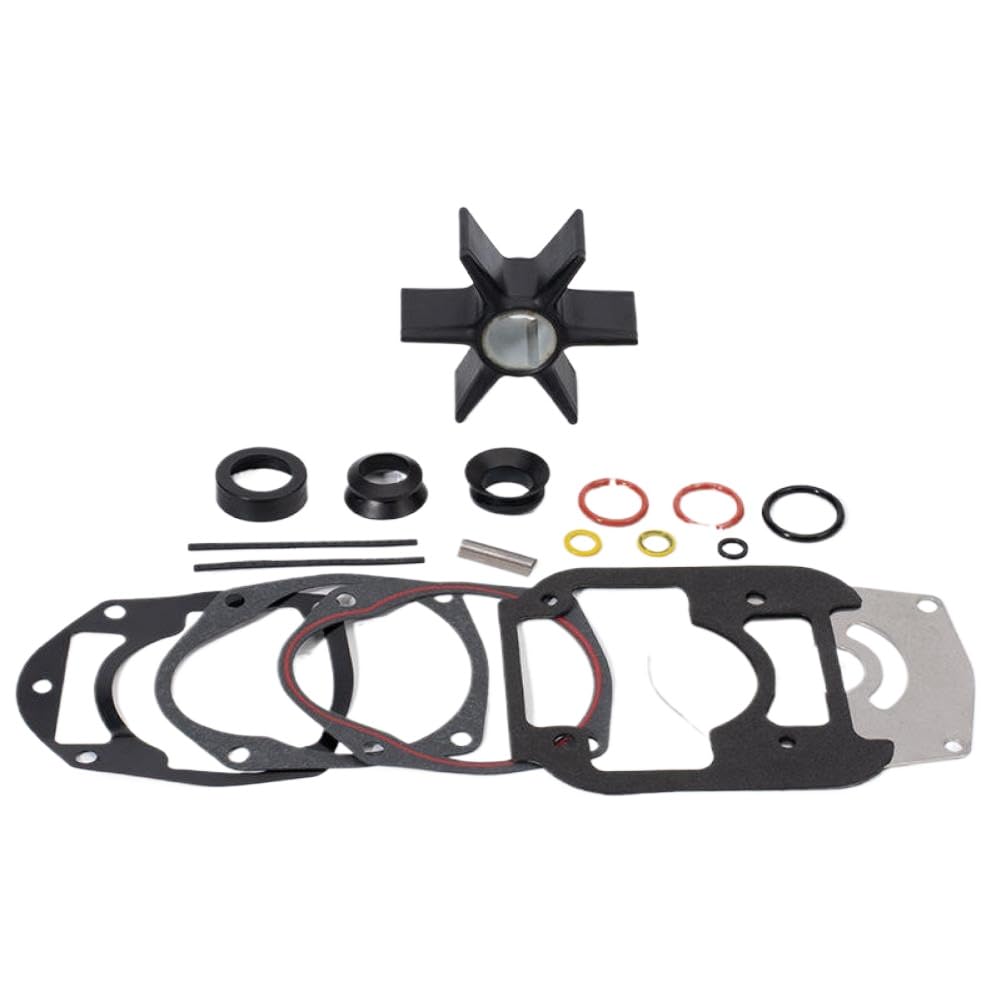 Kit de reparación de bomba de agua 8M0142980 8M0205803 compatible con motor de barco Quicksilver 3.4L V6 4.6L V8