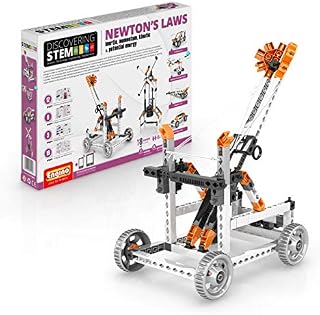 Engino Discovering STEM Newton's Laws Inertia, Momentum, Kinetic & Potential Energy Construction Kit