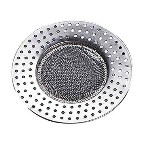 Yokawe Drain Strainer Odor-Resistant Smooth Prevents Clogging Sewer Drain Plug Stopper for Home Use A 8 cm Cover