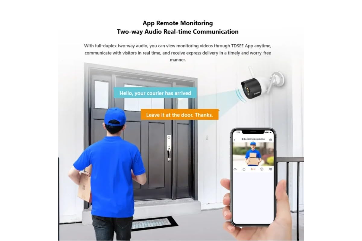 Tenda K4W-3TC - Kit video di sicurezza wireless HD a 4 canali