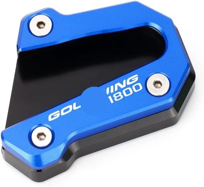 motorcycle Foot Plate Pad For H&ONDA Goldwing 1800 GL 1800 GL1800 2018-2020 Motorcycle CNC Kickstand Foot Side Stand Extension Pad Support Plate Enlarge