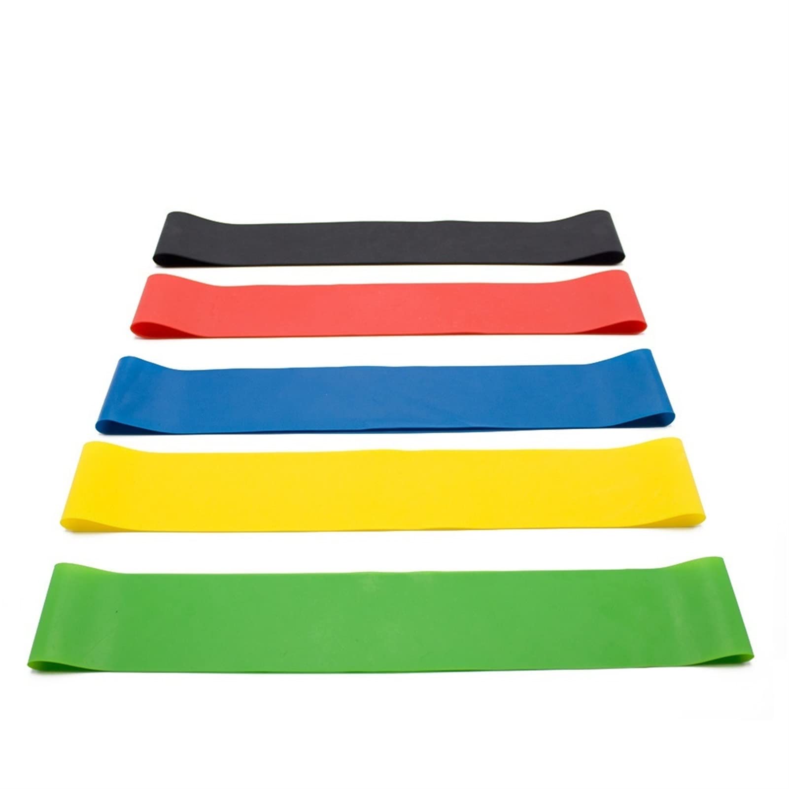 Cinturones de Yoga, Bandas de Goma de Resistencia para Yoga, Bandas elásticas para Fitness, 0,3mm-1,1mm, Entrenamiento, Fitness, Goma, Equipo de Entrenamiento Deportivo