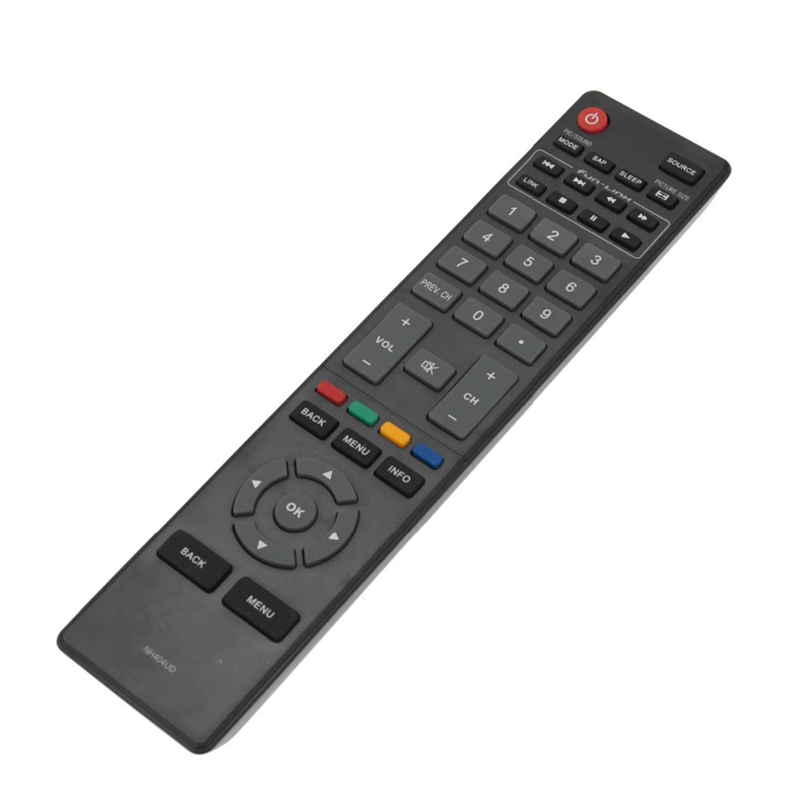 1 pc NH404UD zastąpiony pilot pasuje do telewizora Magnavox 39ME413V/F7 40ME313V/F7 55ME314V/F7 43ME345V