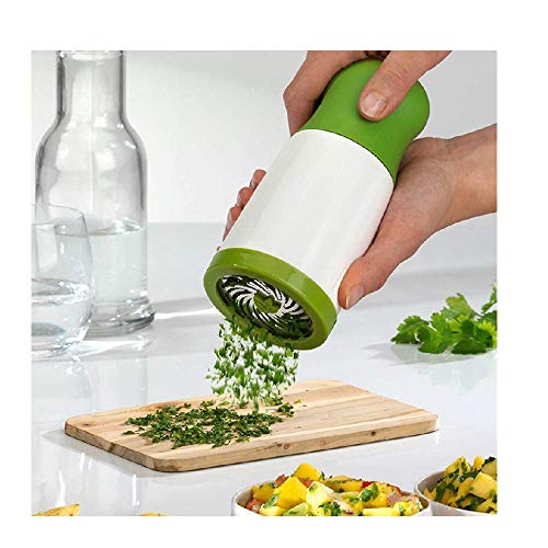 New Herb Grinder Spice Mill Parsley Shredder Chopper Fruit Vegetable Cutter (A)