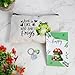 Bayelove Frog Gifts for Women Frog Lovers Stuff Gifts Include Hair Tie 20oz Tumbler Mug Keychain Makeup Bag Candle Socks Bracelet Card for Women Christmas Birthday