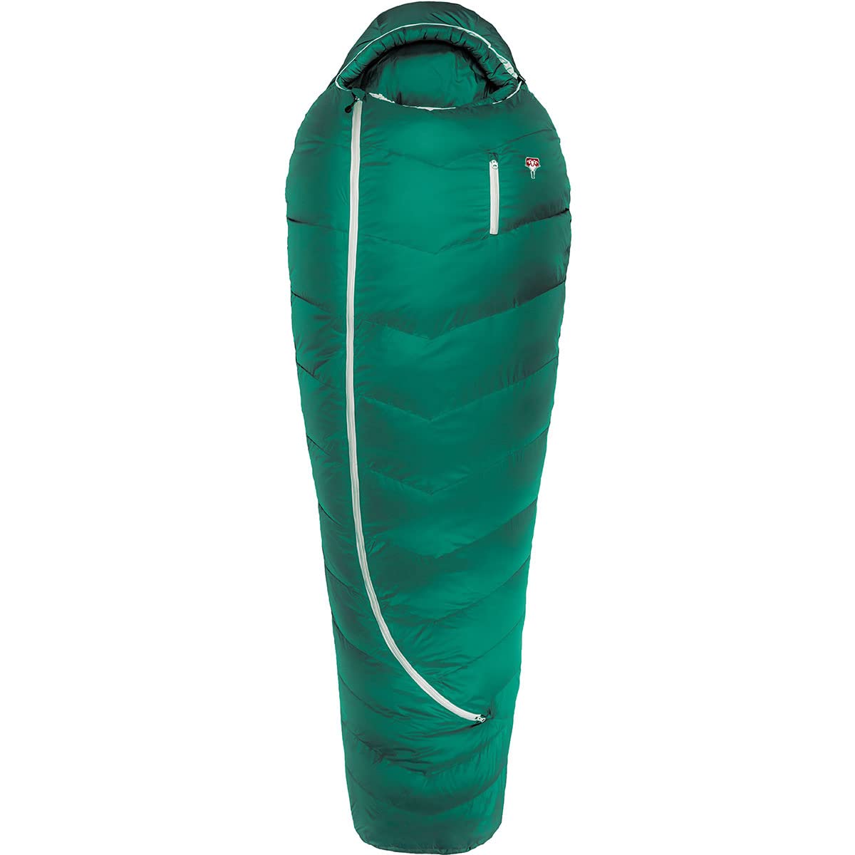 Grüezi Bag Biopod DownWool Subzero Schlafsack, einfarbig, 200 cm