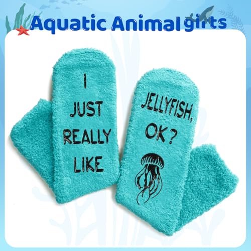 Image of HAPPYPOP Animal Socks for Women - Turtle Jellyfish Gifts Pigs Socks Horses Octopus Gift