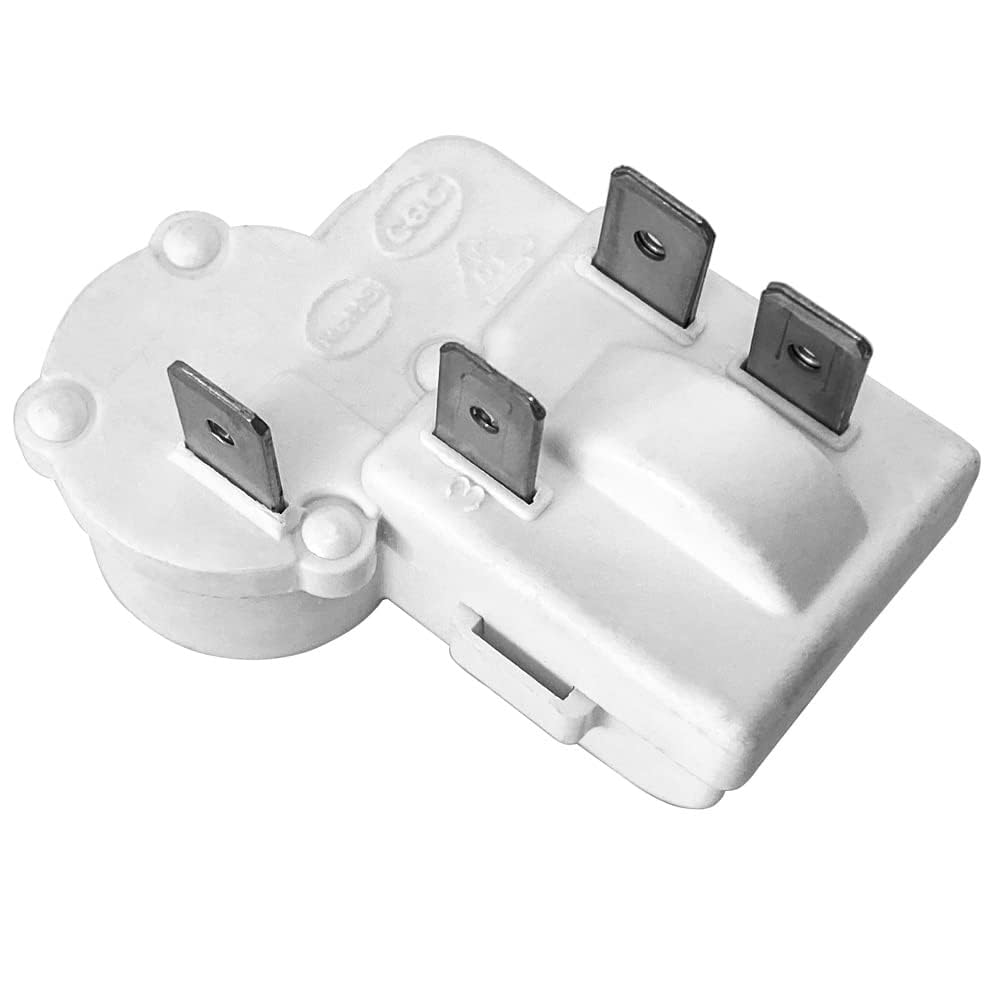 XBERSTAR 4Pin Refrigerator Over Load Protector Compressor PTC Starter Relay For Replace ZHB35-120P15 ZHB60-120P15 ZHB69-120P15 ZHB60-120P4.7 ZHB88-125P4.7 (white 4Pins)