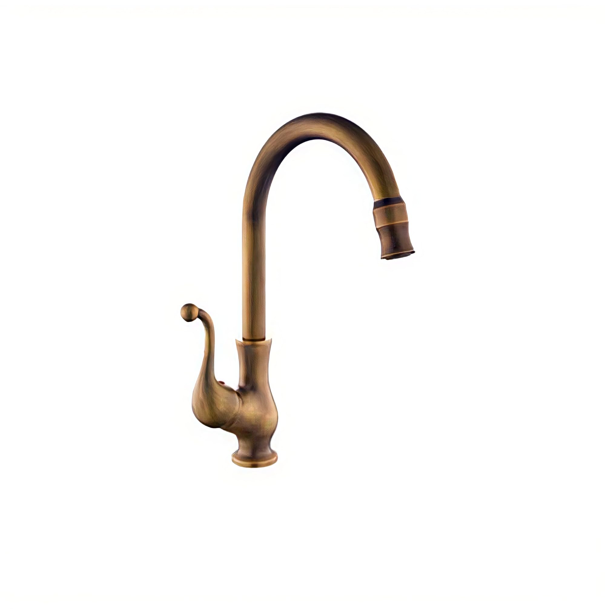 Robinet de cuisine vintage haut de gamme en cuivre style européen