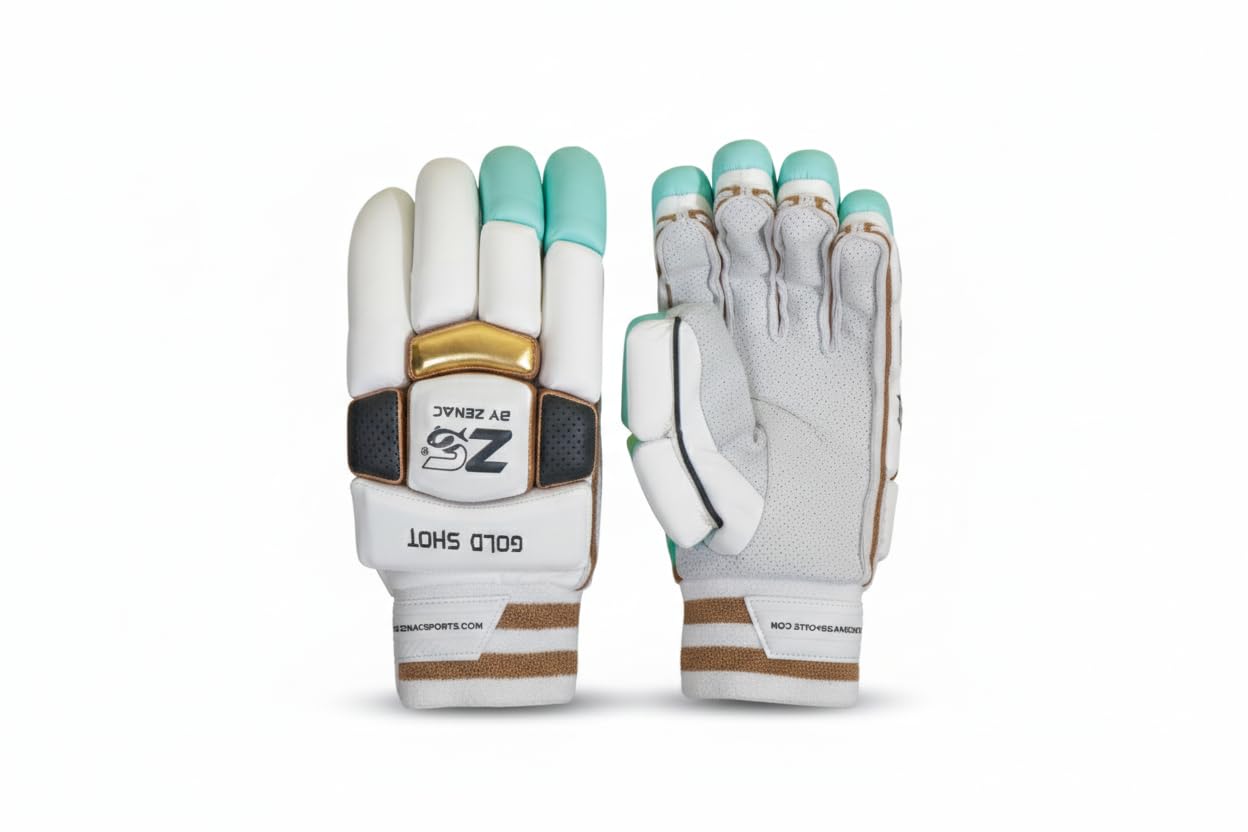 Sports Whitedot Dot 2.1 Cricket Batting Gloves, Adult | 1 Pair (White)-picture-13