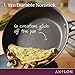 Anolon Advanced Hard Anodized Nonstick Frying Pan / Fry Pan / Hard Anodized Skillet with Helper Handle - 14 Inch, Brown,84121,Bronze