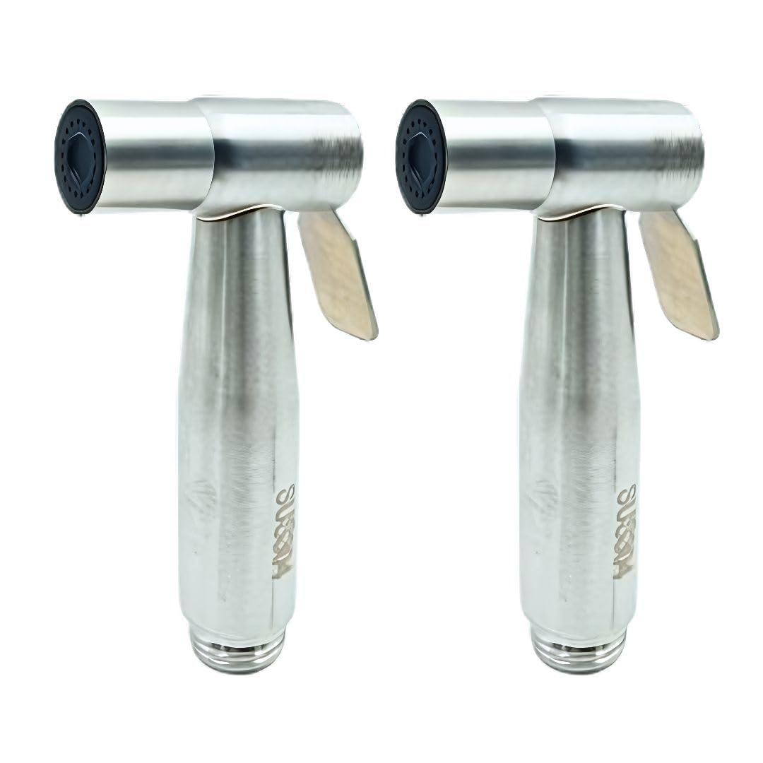 METRO TREE Premium Stainless Steel 304 Health Faucet Gun Only for Bathroom Toilet Jet Spray Gun Pack of 2 (B0DH27VYGD) Amazon Price History, Amazon Price Tracker