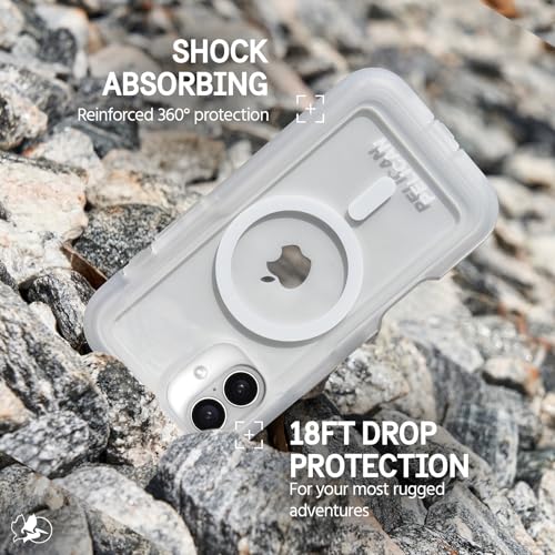 Pelican Voyager iPhone 16 Plus Case - Rugged MagSafe Phone Case - Clear - image 3