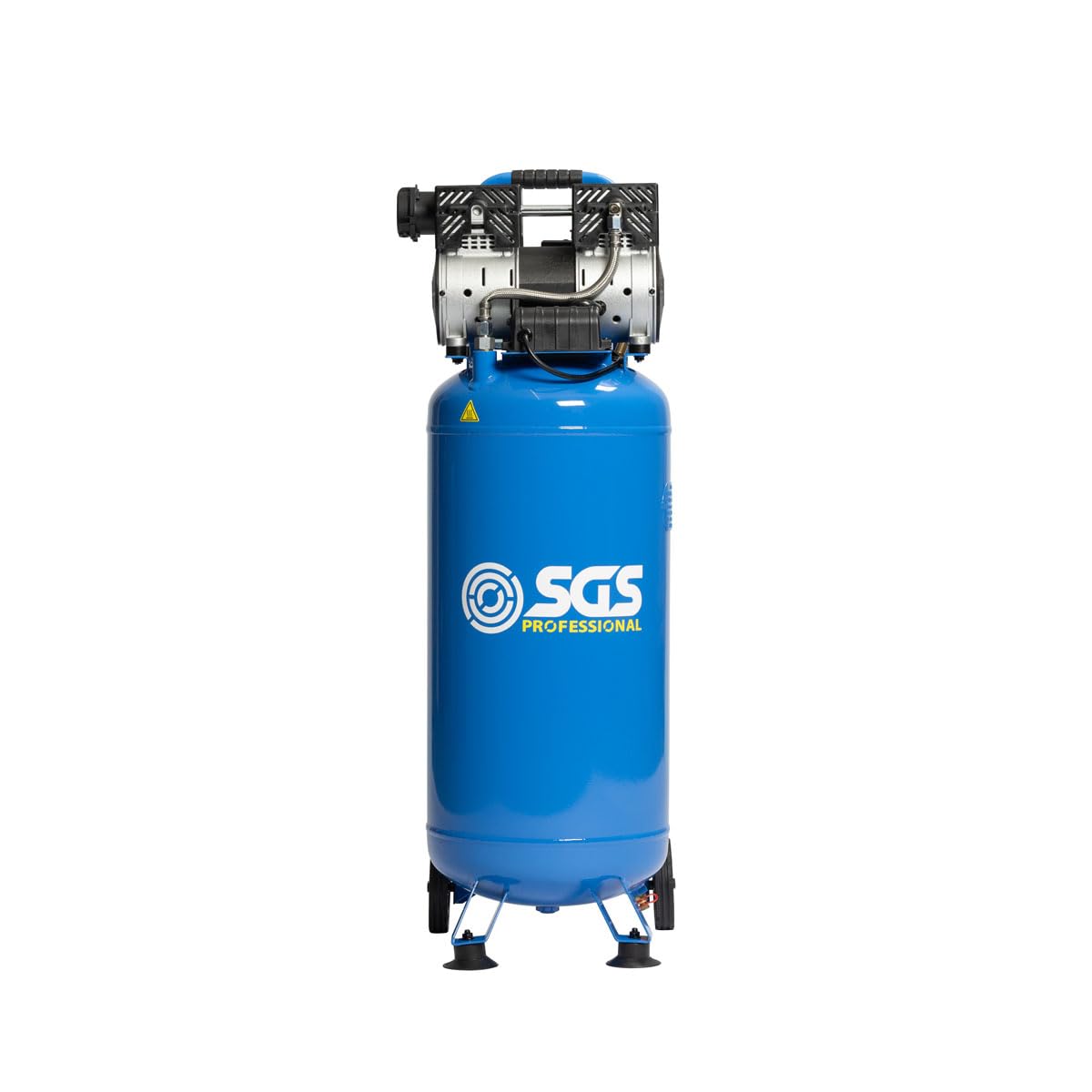 SGS Pro Super Silent Vertical 50L Air Compressor - 1HP 4.5CFM