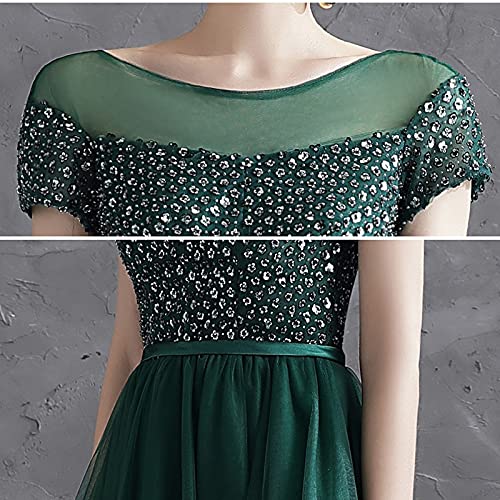 slim fit dress slacks Cute V Neck Backless Dark Green Short Prom Dress, Backless Green Homec –  abcprom main image 1