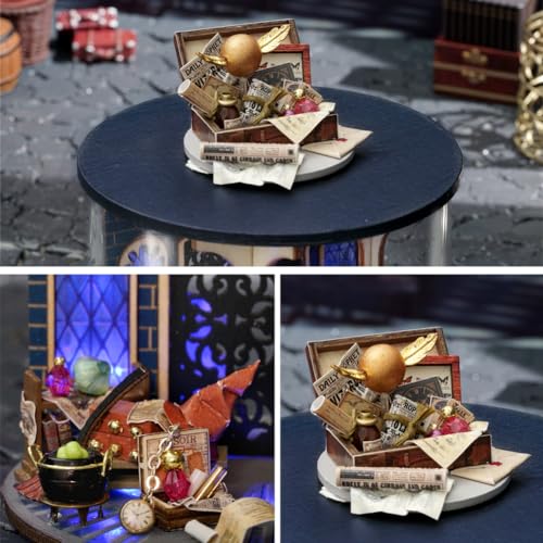 Topbsfarny TOPBSFARNY-B047 3D Stereoscopic Miniature Dollhouse Kit Assembling Toys Diy Model Wooden Furniture For Valentine'S Day Creative Gifts thumb #2