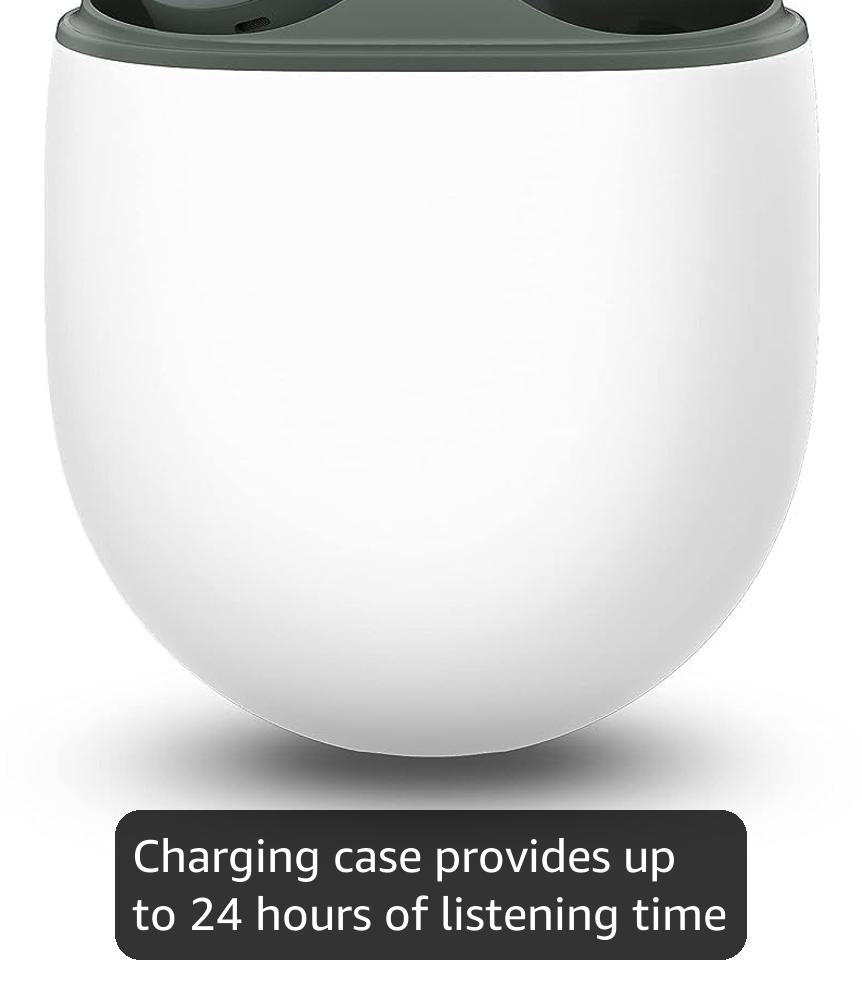 Google Pixel Buds A-Series - Wireless Earbuds - Headphones with Bluetooth - Compatible with Android - Dark Olive