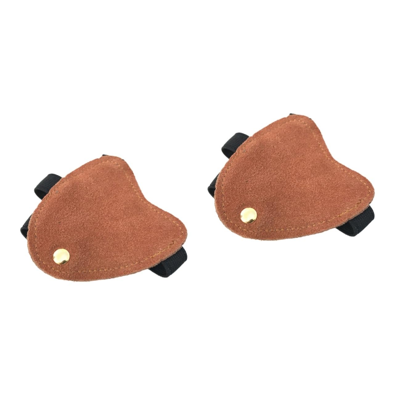 POPETPOP 2 Pcs Protective Gloves Finger Cover Elastic Band Comfortable Tear Resistant Ideal for Archery Hunting and Outdoor Recreation