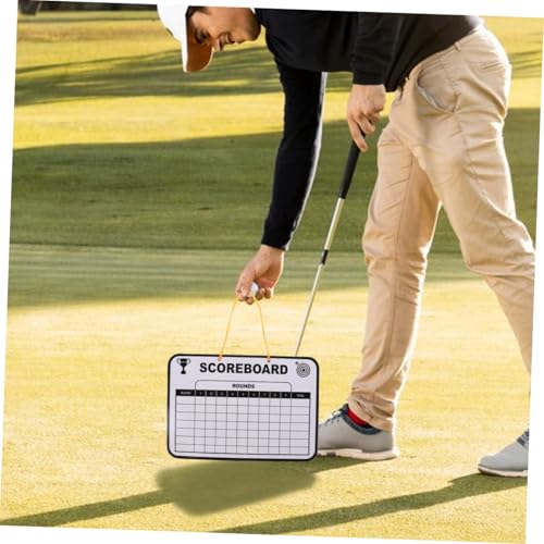 Pizarra de marcadores para golf Abaodam portátil miniatura 5