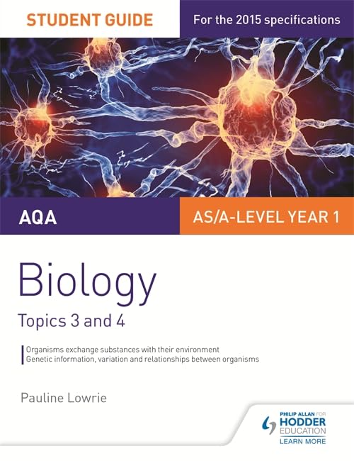 Buy AQA AS/A Level Year 1 Biology Student Guide: Topics 3 and 4 — BookShops.in
