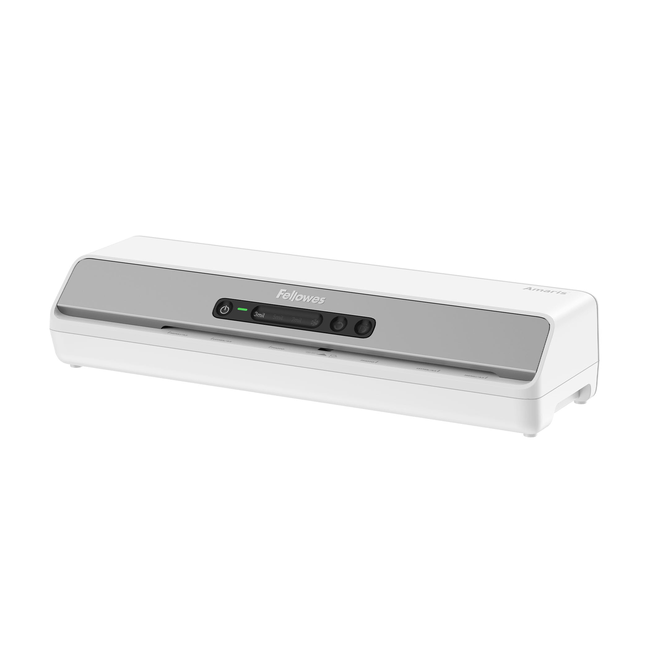 Fellowes Amaris A3 - Plastificadora de documentos, 80-175 micras, uso intensivo, lista para usar en 1 minuto, 10 fundas de plastificar gratis, color blanco