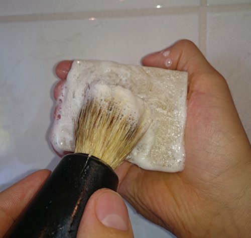 Rasierseife aus Olivenöl und Kamille - 4