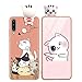 Yoedge Funda para Huawei P20 Lite, Silicona Cárcasa 3D Animal Muñecas Toy con Dibujos Antigolpes de Diseño Suave TPU Ultrafina Case Cover Fundas Movil para Huawei P20 Lite 5,84", Gato 1