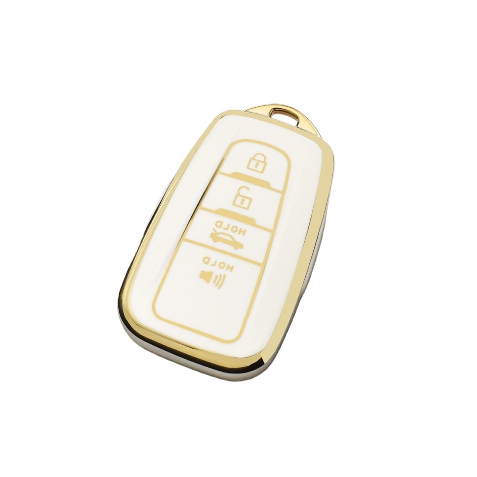 Etui clé auto TPU 4 boutons compatible Toyota RAV4 Prius - 4