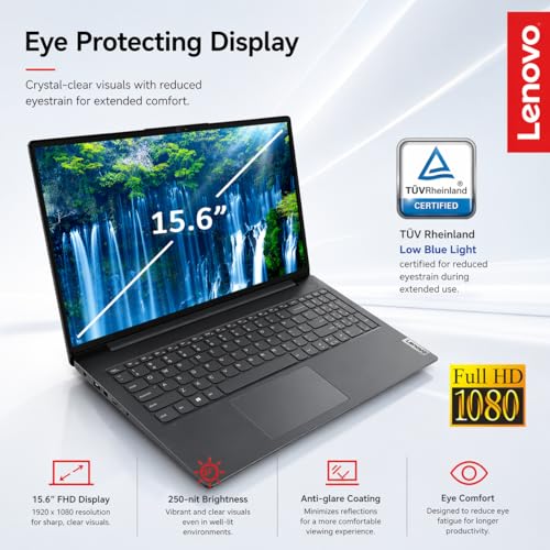 Image of Lenovo V15 Business Laptop 2026 Edition, AMD Ryzen 3 7320U (Beat i7-1065G7), 15.6 inch FHD Display, 16GB DDR5 RAM, 1TB NVMe SSD, Wi-Fi 6, RJ-45, Dolby Audio, Windows 11 Pro, Black