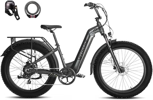 VELOWAVE Electric Bike for Adults Peak 1200W Motor 28MPH Mountain