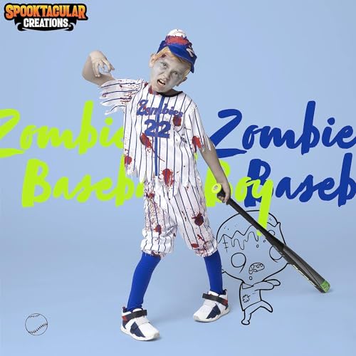 Spooktacular Creations 21040-M Zombie Baseball Player Costumes thumb #1