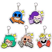 Amazon.co.jp: [QWJHGBC] ブロスタ アクリルキーホルダー セット キー