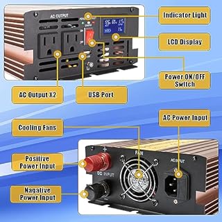 1500W Sump Pump Battery Backup Power System with LCD Display for Emergency and Power Outage, Auto Switches Battery Backup for Sump Pump Continuous Operationn…