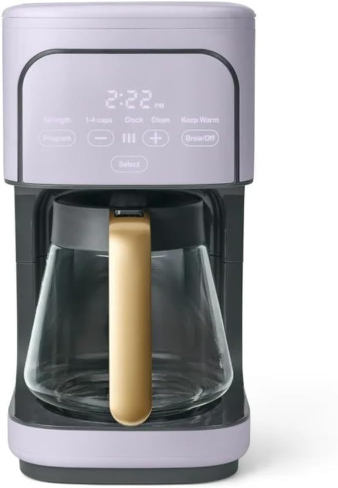 Image of 12 Cup Programmable Coffee Maker, by Drew Barrymore (Lavender)