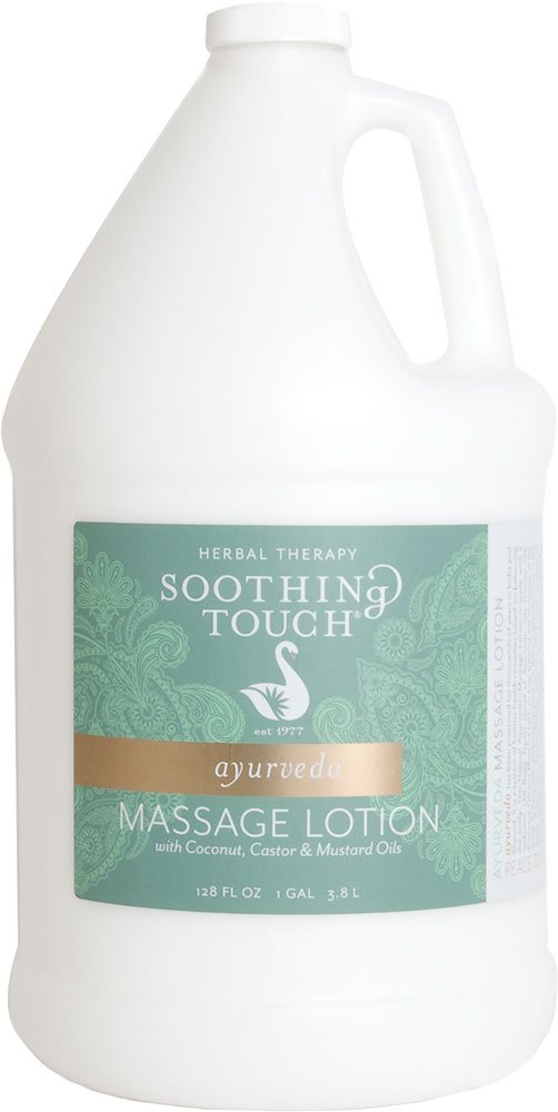 Soothing Touch Ayurveda Massage Lotion, 1 Gallon